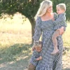 Jordyn Smocked Gingham Dress