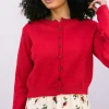 Julie Buttoned Knit Cardigan