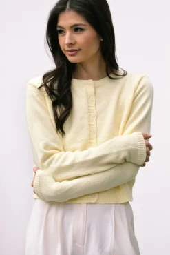 Julie Buttoned Knit Cardigan