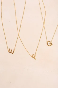 Kaye Gold Initial Necklace