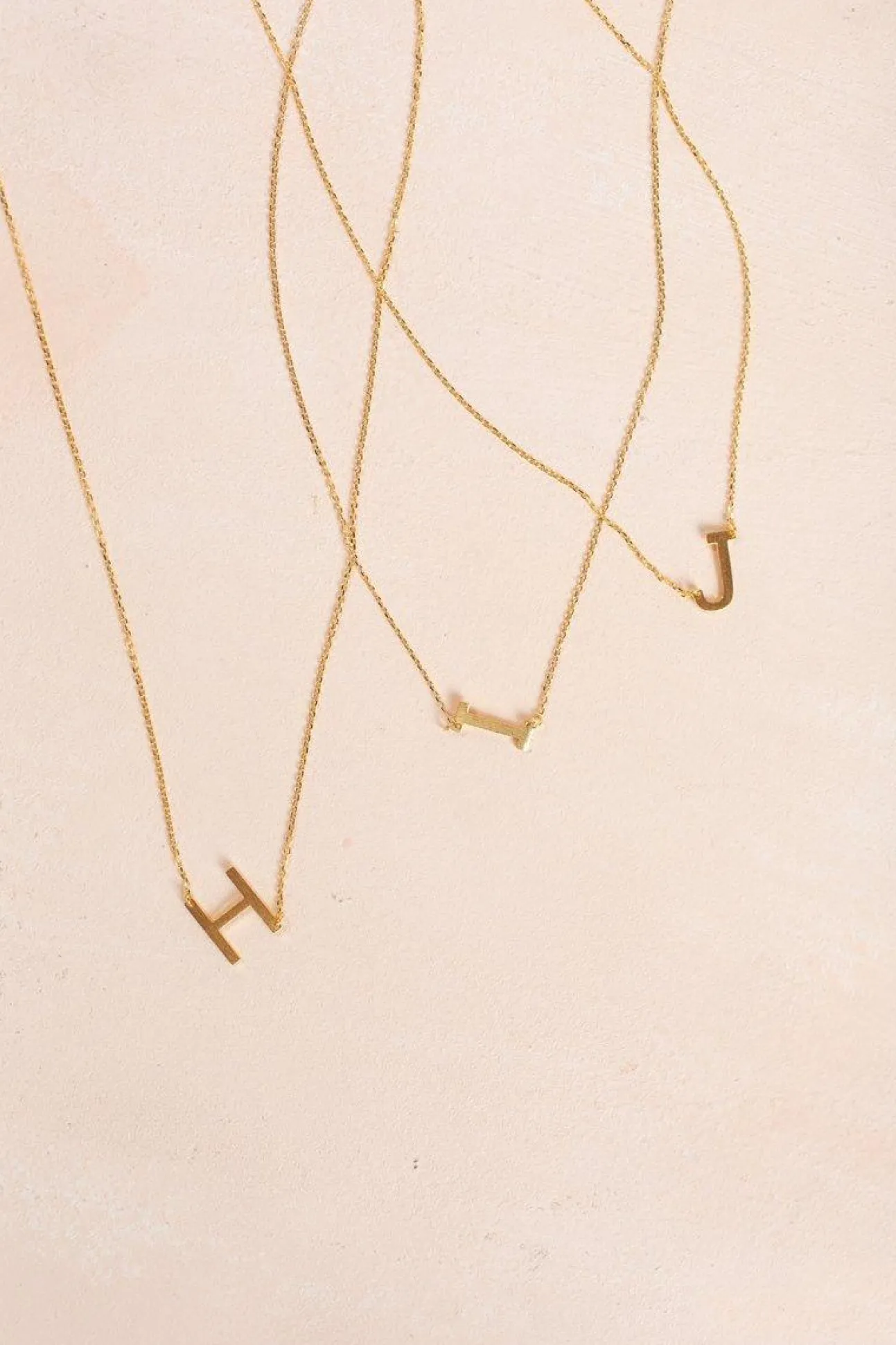 Kaye Gold Initial Necklace