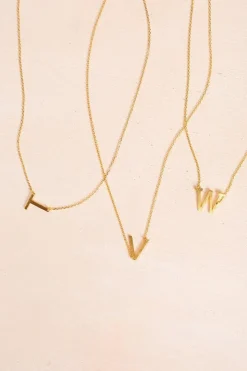 Kaye Gold Initial Necklace