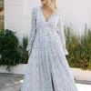 Kelsey Long Sleeve Maxi Dress