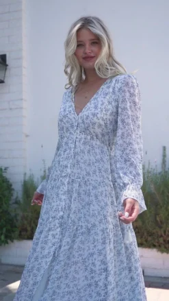 Kelsey Long Sleeve Maxi Dress
