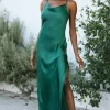 Kendra Satin Slip Dress