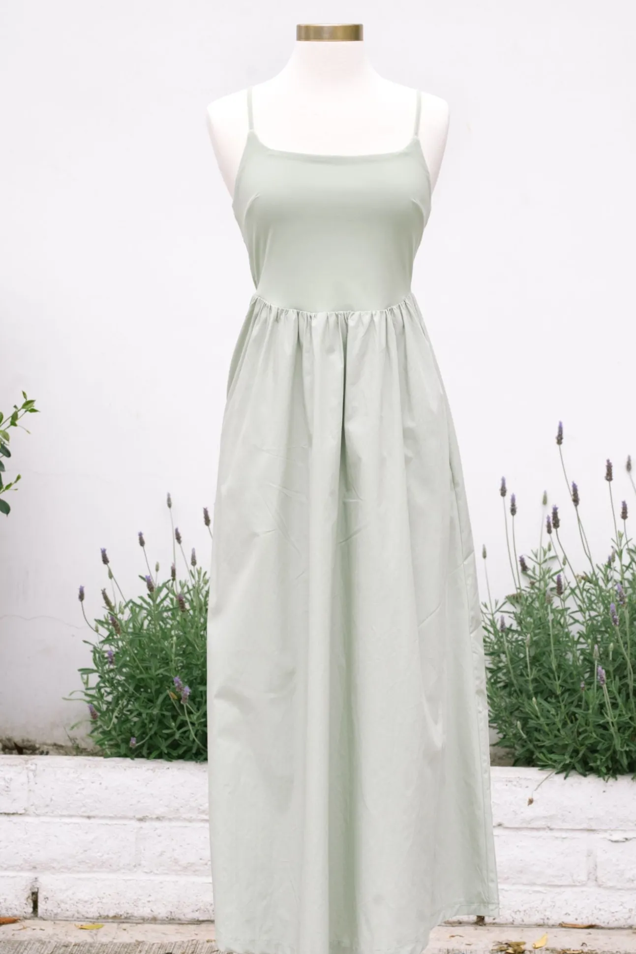 Kiana Poplin Mix Dress