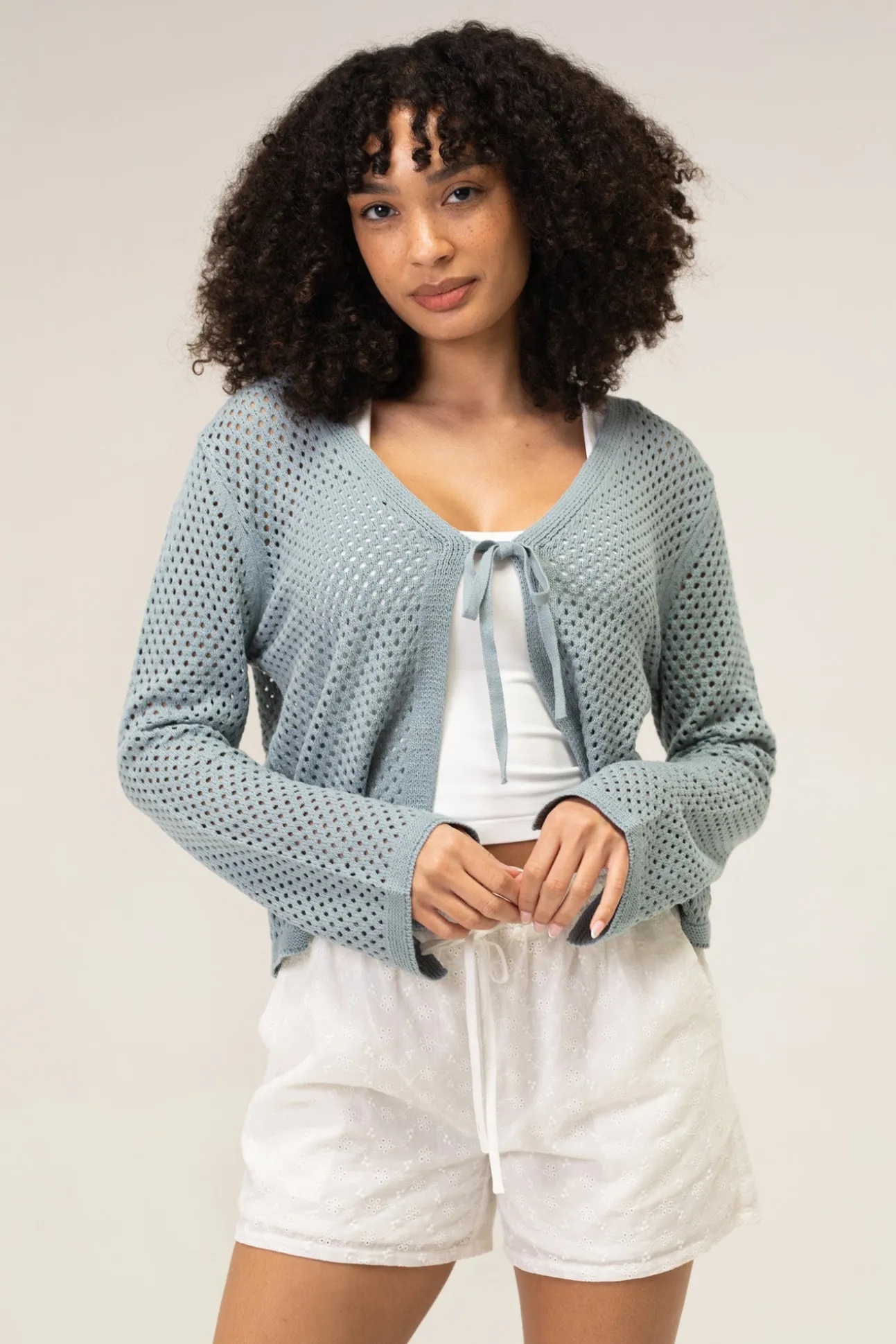 Lexie Front Tie Cardigan