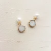 Lily Seashell Earrings