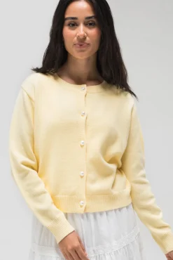 Lisa Buttoned Knit Cardigan