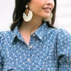 Lucia Raffia Tassel Earrings