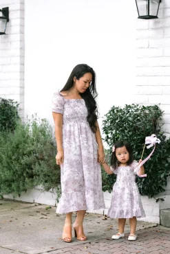 Marie Smocked Midi Dress