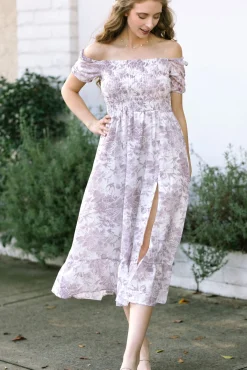 Marie Smocked Midi Dress
