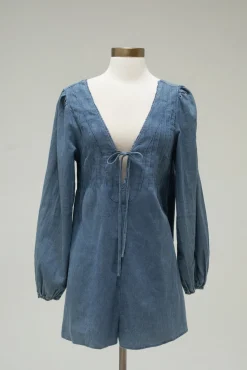 Marina Puff Sleeve Romper