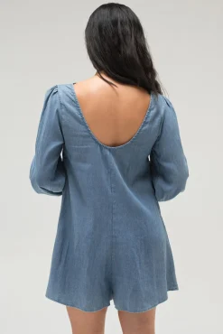 Marina Puff Sleeve Romper