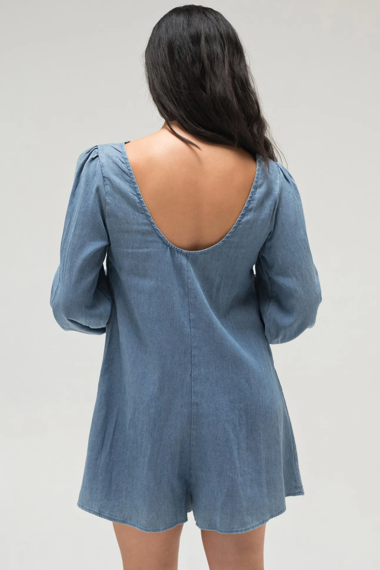 Marina Puff Sleeve Romper