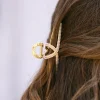 Melanie Double Pearl Claw Clip