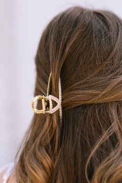 Melanie Double Pearl Claw Clip