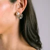 Melissa Pearl and Rhinestone Earrings