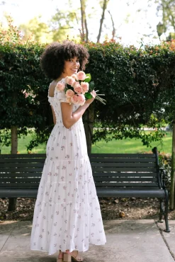 Melrose Smocked Maxi Dress
