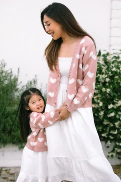 Meredith Heart Cardigan
