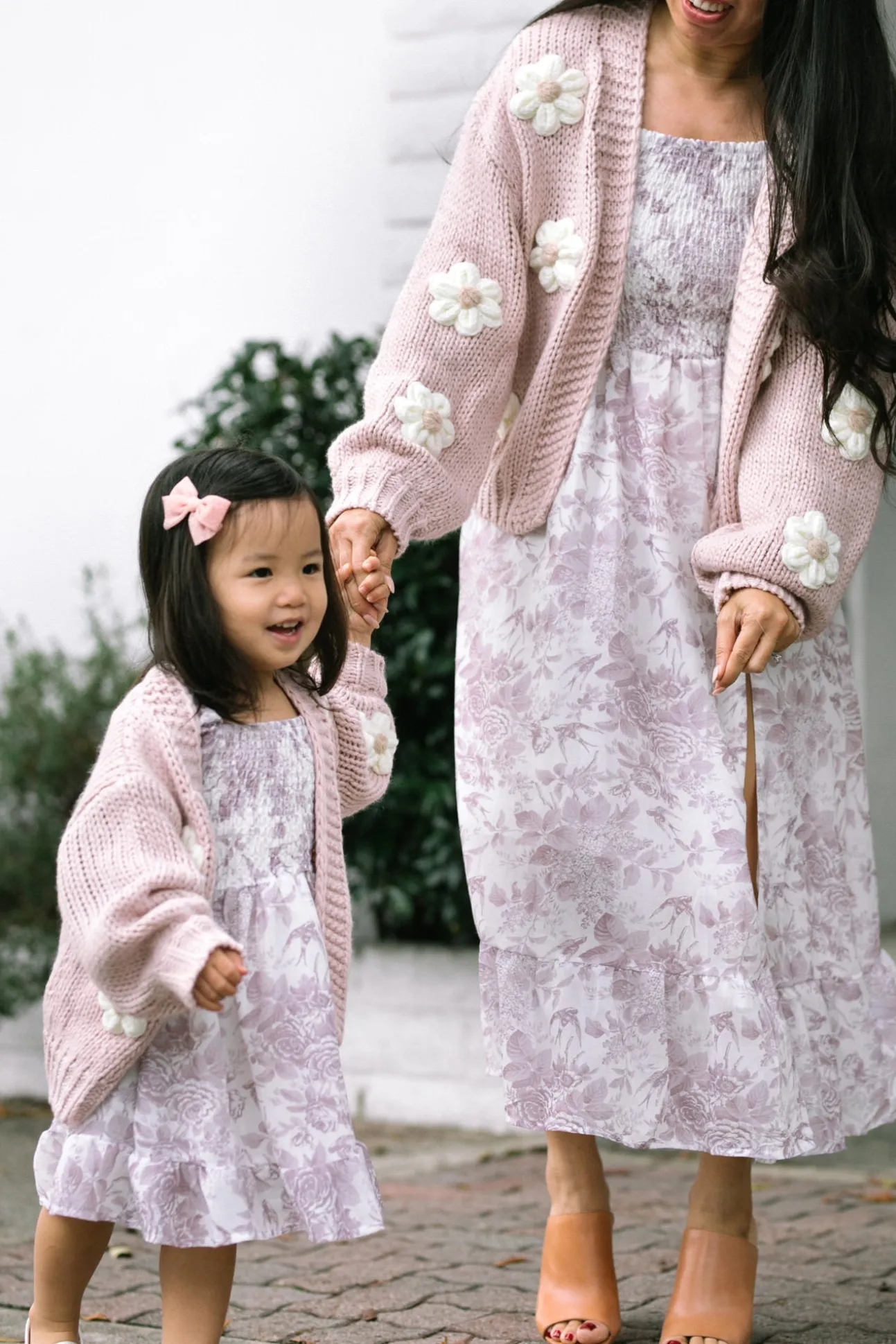 Mini Angela Floral Cardigan