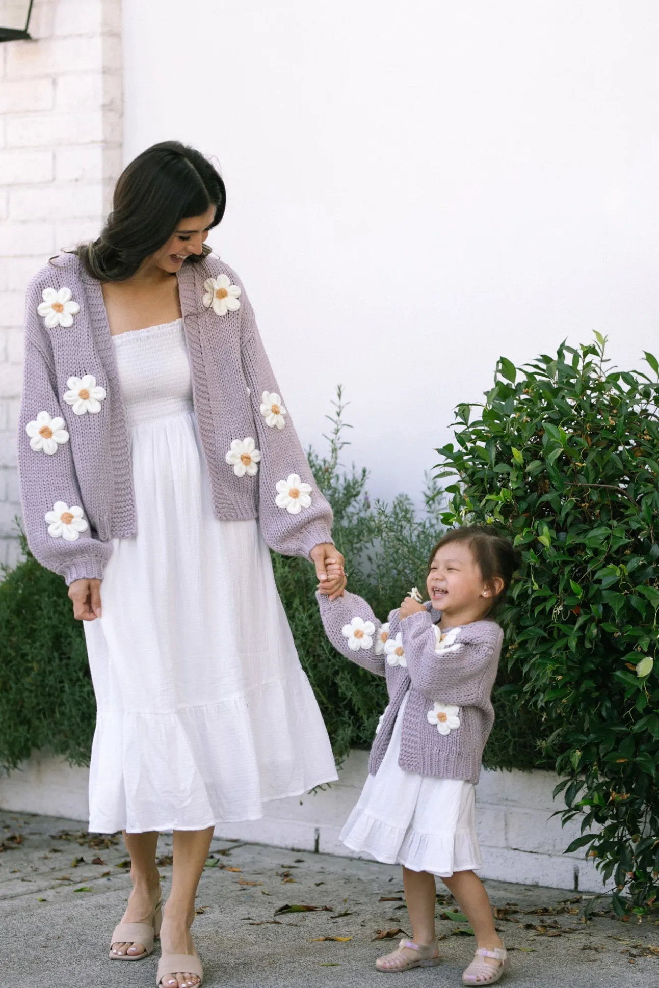 Mini Angela Floral Cardigan