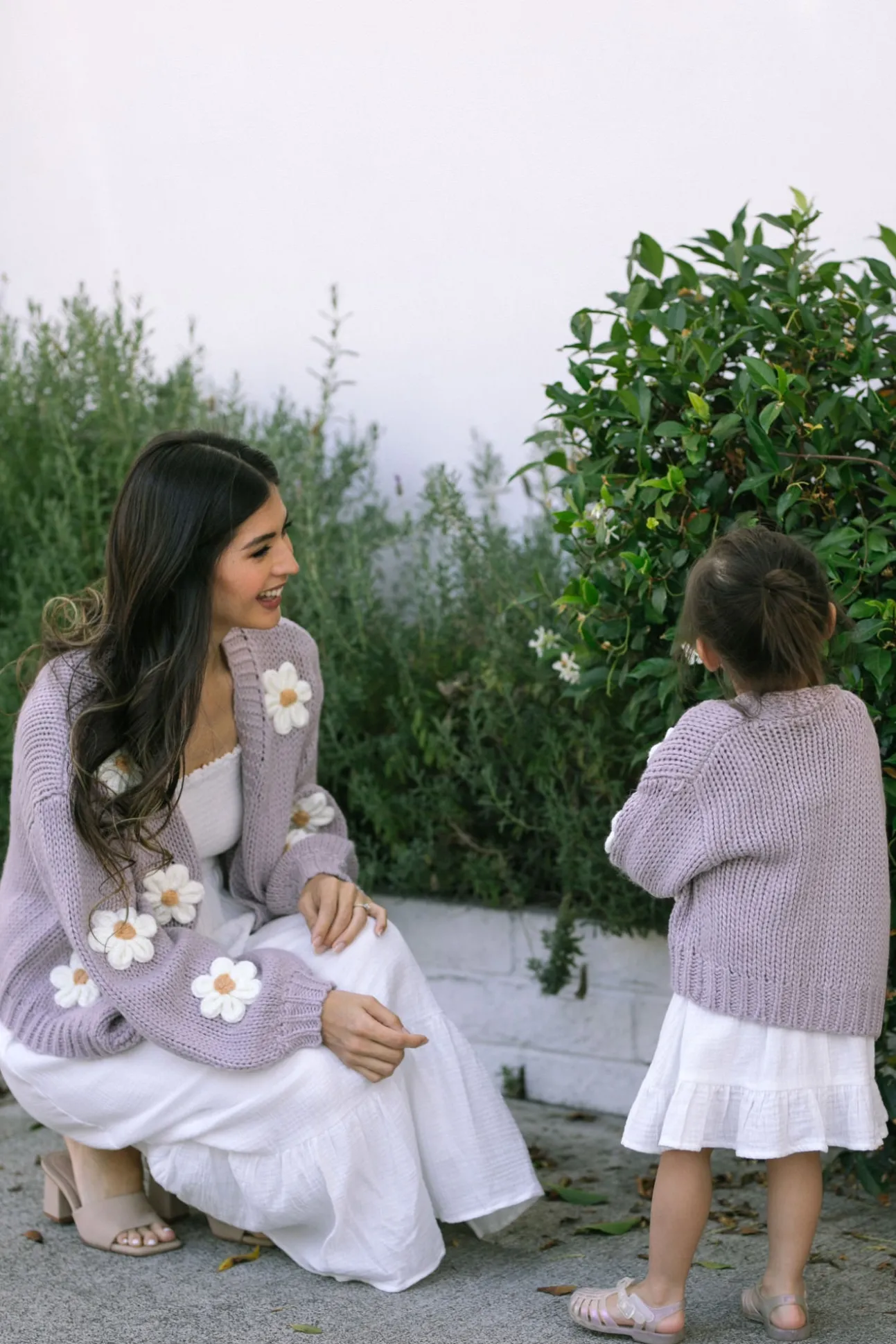 Mini Angela Floral Cardigan
