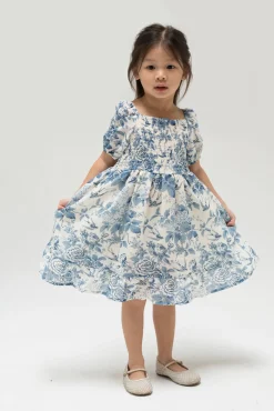 Mini Zoey Smocked Dress