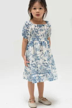 Mini Zoey Smocked Dress