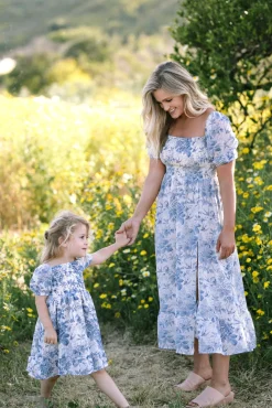 Mini Zoey Smocked Dress