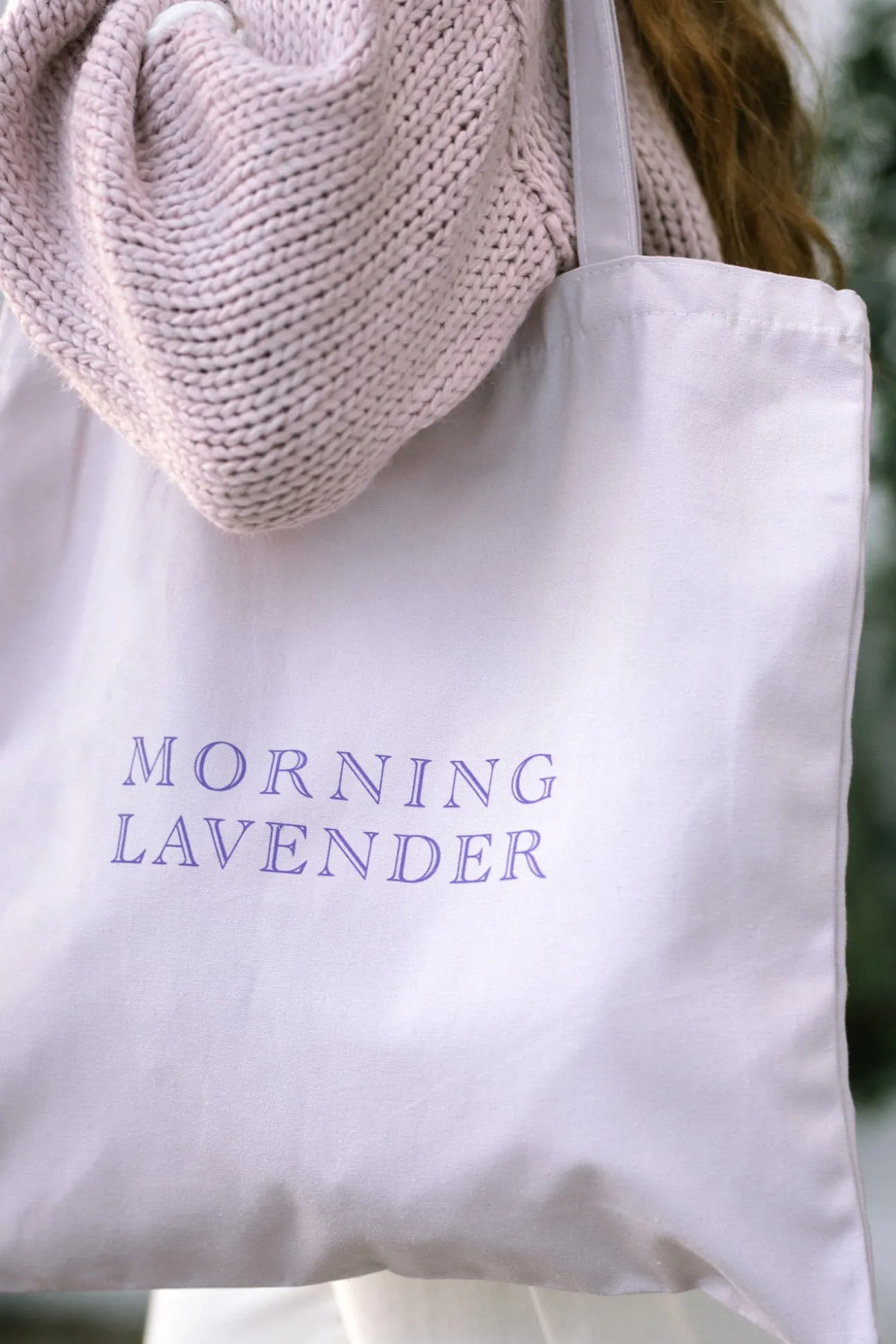 Morning Lavender Tote - Hello Beau-tea-ful