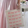 Norah Bow Canvas Tote