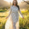 Norah Buttoned Maxi Dress