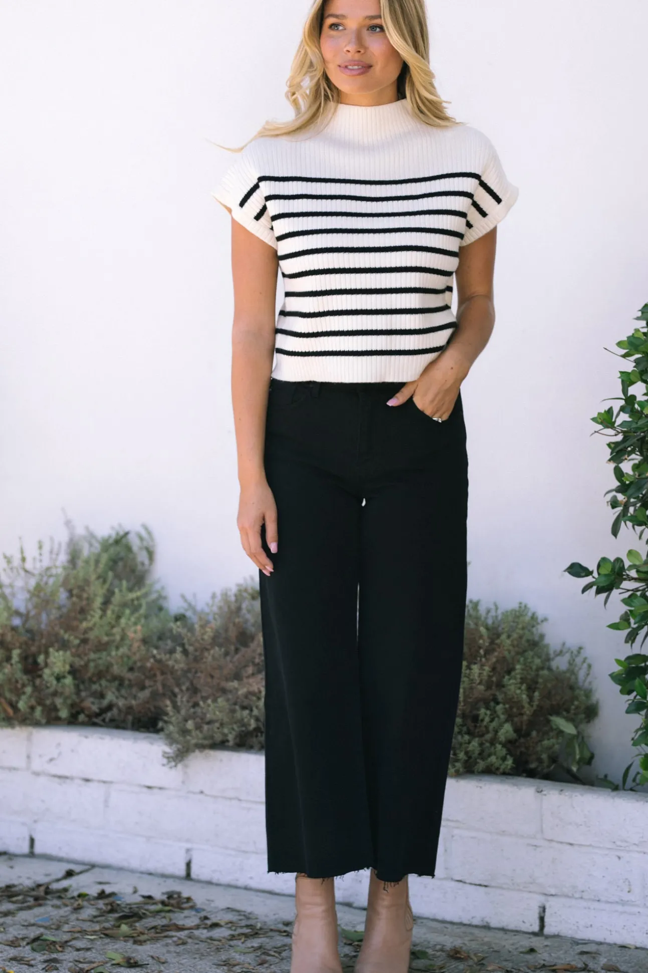 Penelope Funnel Neck Top