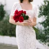 Poppy Lace Midi Dress