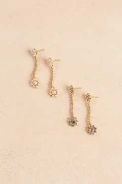 Portia Stone Drop Earrings