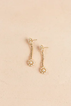 Portia Stone Drop Earrings