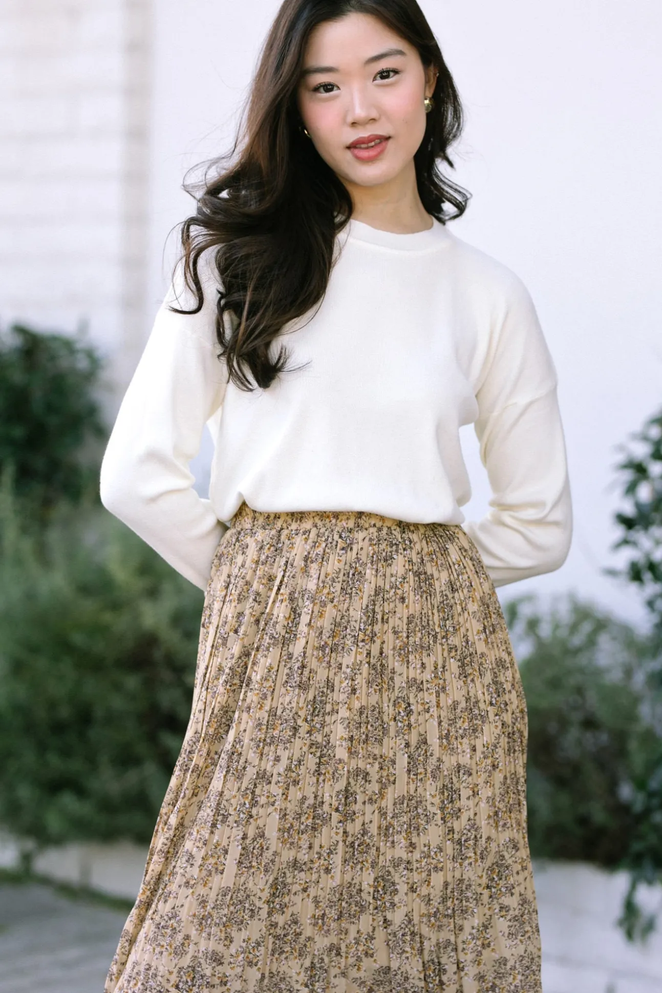 Primrose Crewneck Knit Sweater