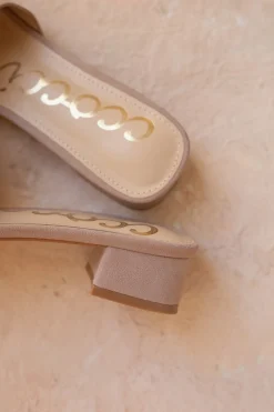 Sasha Scalloped Mules