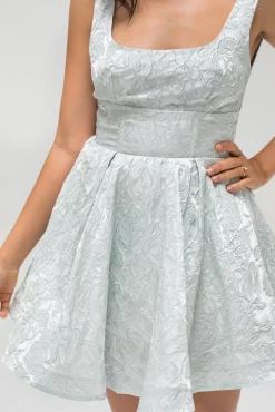 Selena Jacquard Mini Dress
