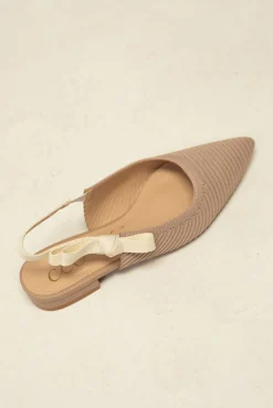 Serenity Slingback Bow Flats