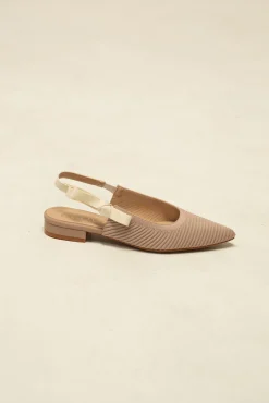 Serenity Slingback Bow Flats