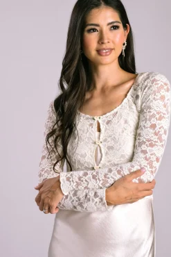 Sienna Sheer Lace Top