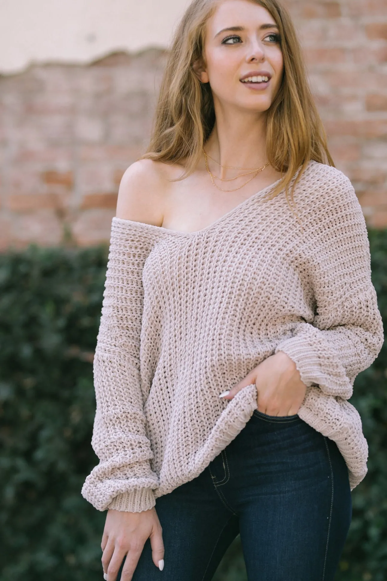 Tiana V-Neck Sweater