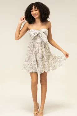Tori Strapless Mini Dress