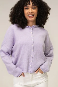 Tristen Buttoned Knit Cardigan