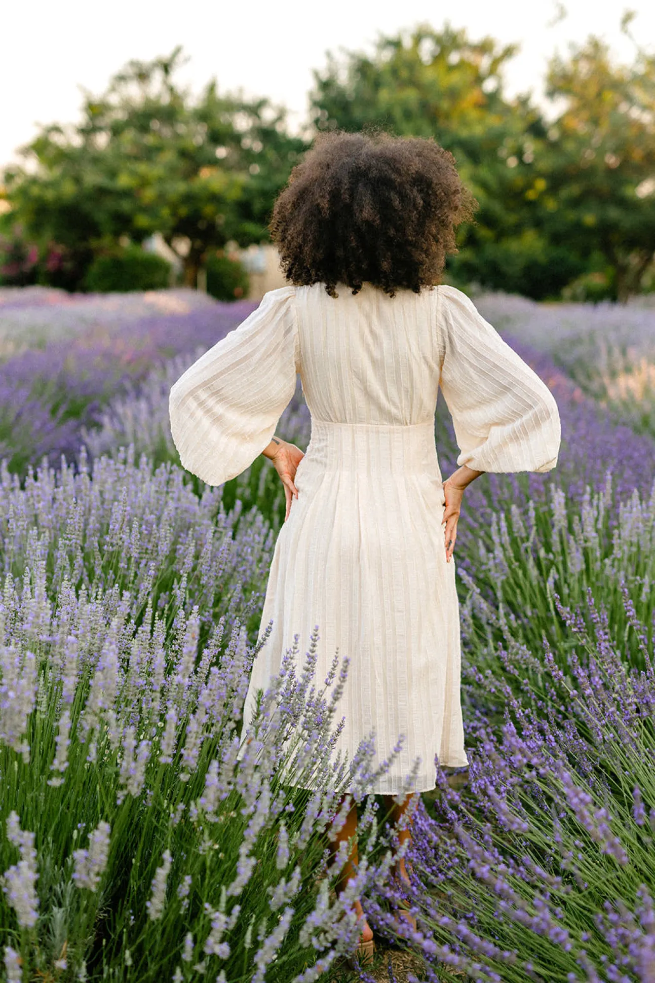 Valerie Buttoned Midi Dress