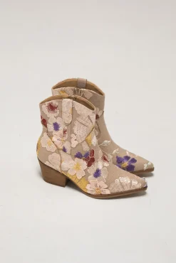 Wanda Floral Western Boot