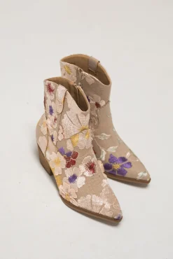 Wanda Floral Western Boot