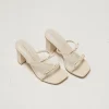 Wendy Double Strap Bow Heels
